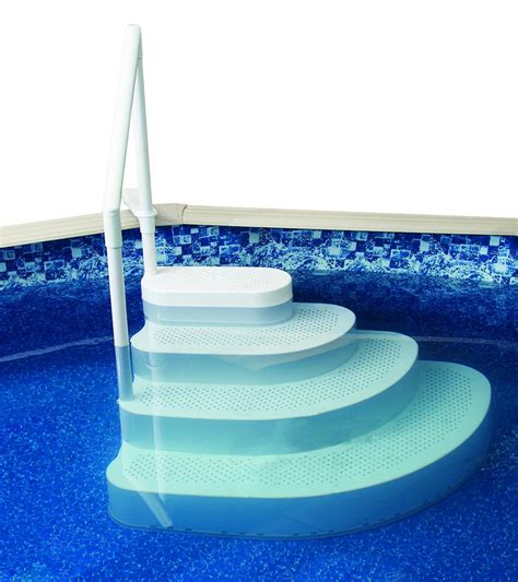 Wedding Cake PVC Step for Pools up to 54″ Deep swimming pool discounters