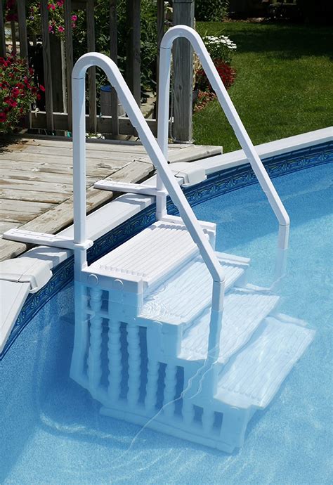 Confer Double Staircase Above Ground Pool Steps Toys