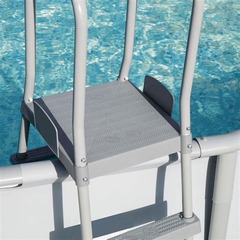 Bestway Ladder Above Ground Swimming Pool 132cm 52 inch Deep Removable