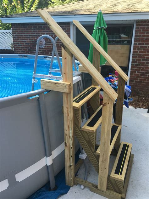 Choosing a Ladder or Steps for an Above Ground Pool