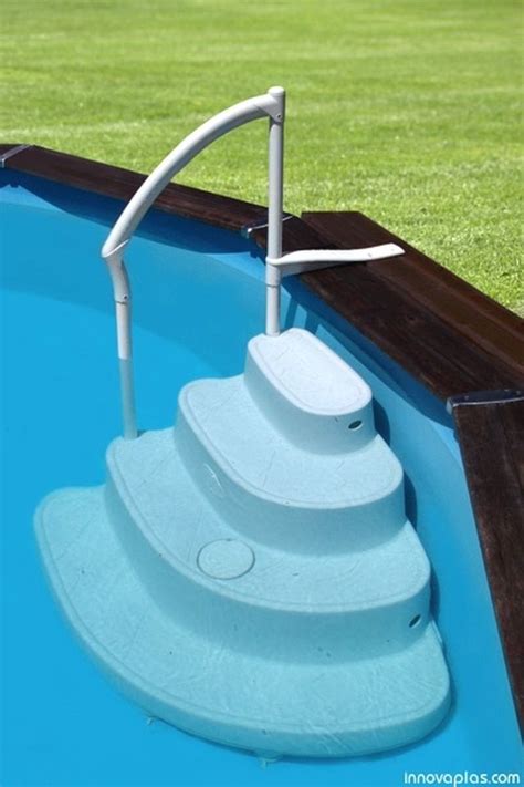 30 Inexpensive Steps for Above Ground Pool Home Decoration and