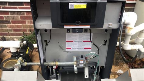 Jandy LXi 400 heater displaying "Fault Shorted H2O Sensor" error