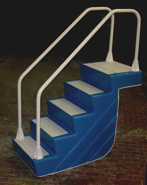 Complete Curve Step System for Inground Pools Pool steps inground