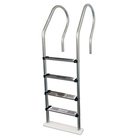 Blue Wave Premium Stainless Steel Reverse Bend InPool Ladder for Above