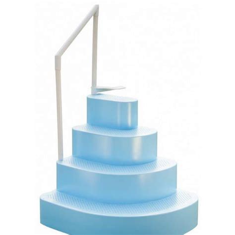 Diy Wedding Cake Pool Steps pool stairs for above ground pools